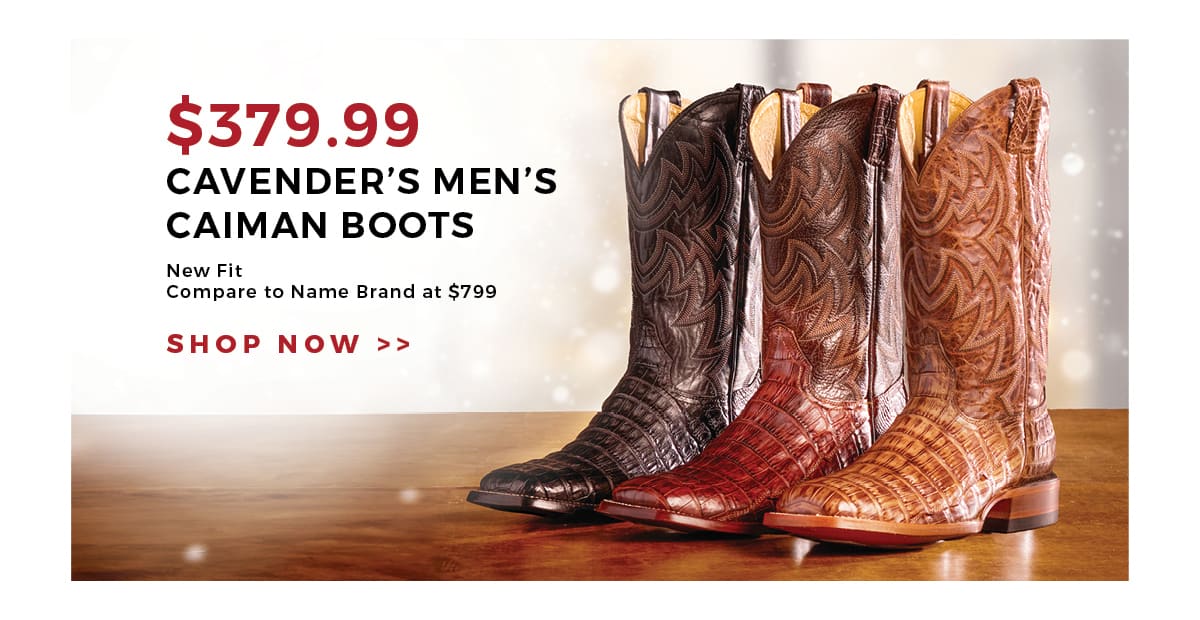 Cavender's 2024 Black Friday Sale | Boot Offers | Cavenders